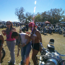 Pic #3 Bike Rally  - 2 - Amateur, Big Tits, Blonde, Brunette, Close-ups, Flashing Tits, Hard Nipples, Mature, Medium Tits, Natural Tits, Outdoors, Public Exhibitionist, Public Place, Small Tits, Topless Amateurs, Topless Girlfriends, Topless Girls, Topless Wives, Voyeur