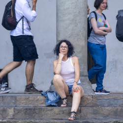 Pic #2 Visiting Firenze - Amateur, Ass, Brunette, Flashing Tits, Hard Nipples, Mature, Mature Ass, Mature Pussy, Natural Tits, Outdoors, Perky Boobs, Public Exhibitionist, Public Place, See Through, Sexiest Legs, Small Tits, Women In See Through Clothes